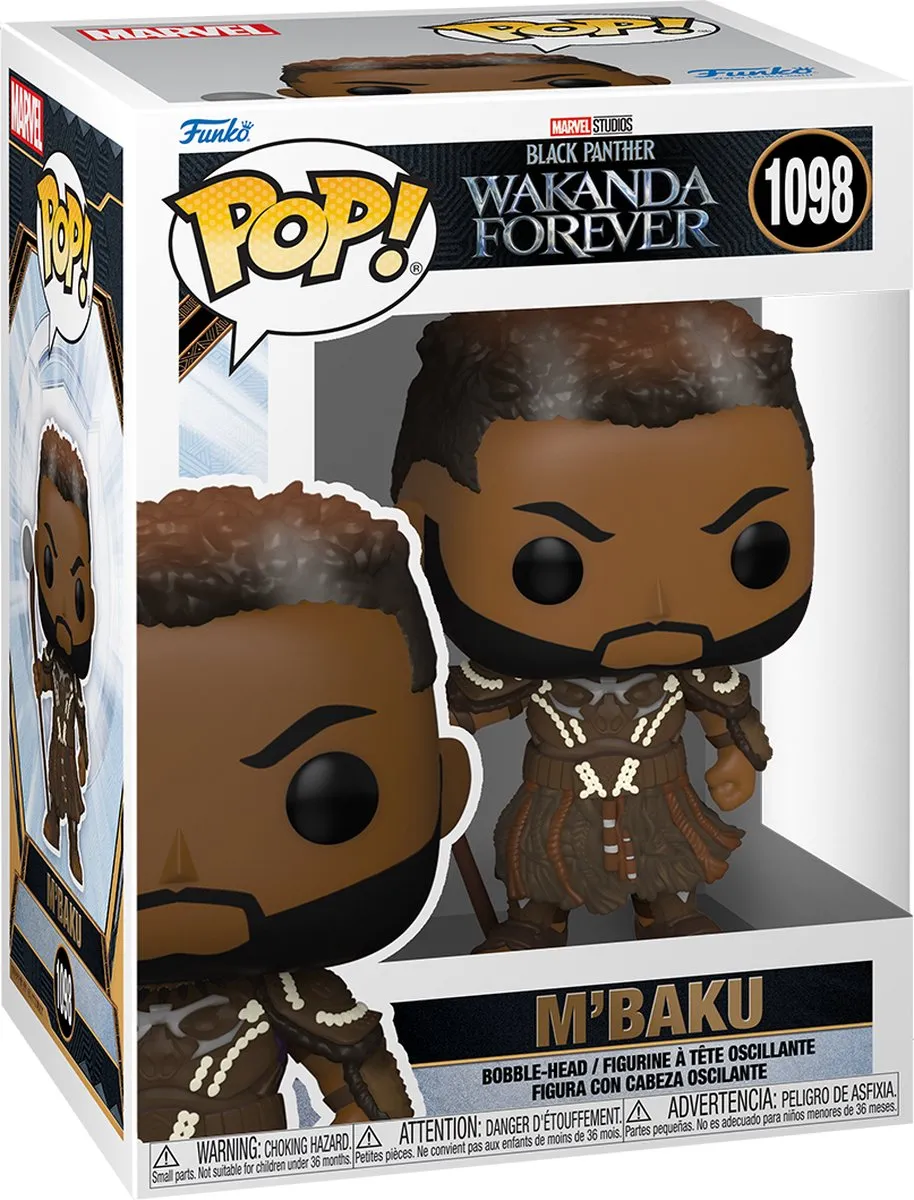 Funko Marvel POP! Black Panther M'Baku 63942 - Multicolor