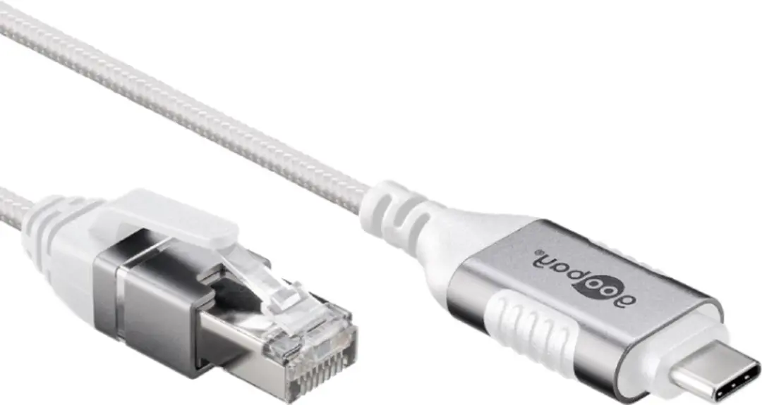 Goobay USB-C naar RJ45 Gigabit Ethernet Kabel 3m