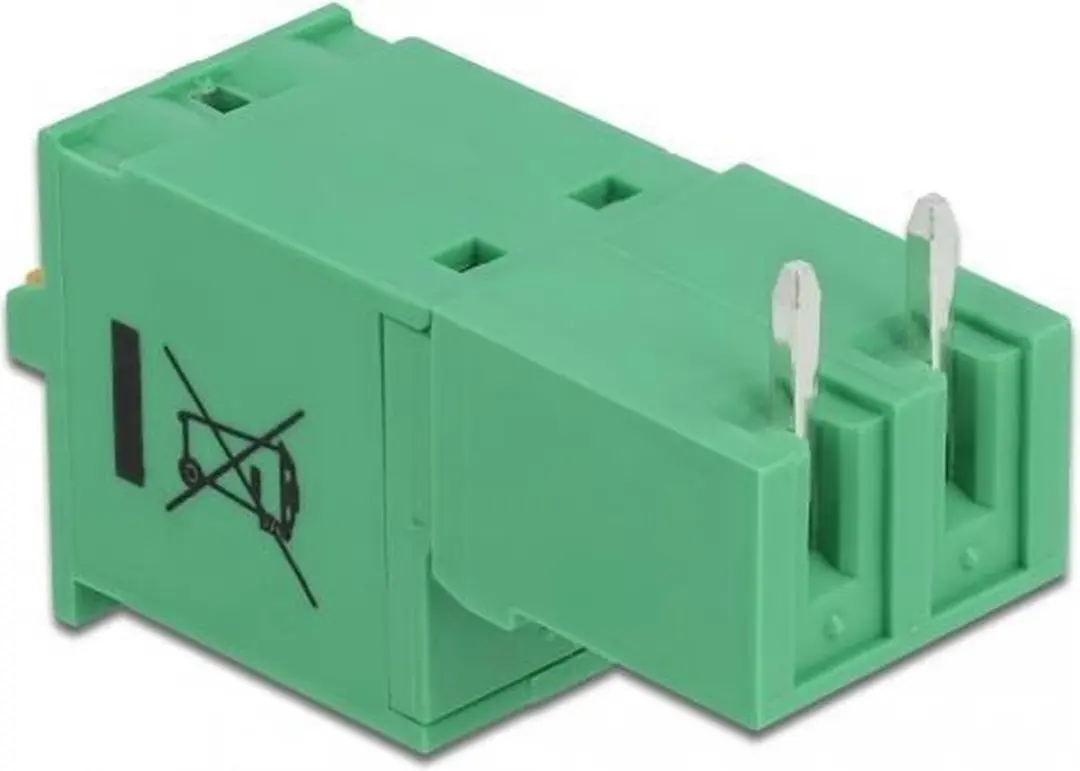 Delock Terminalblokset 2-polig 5.08mm Groen