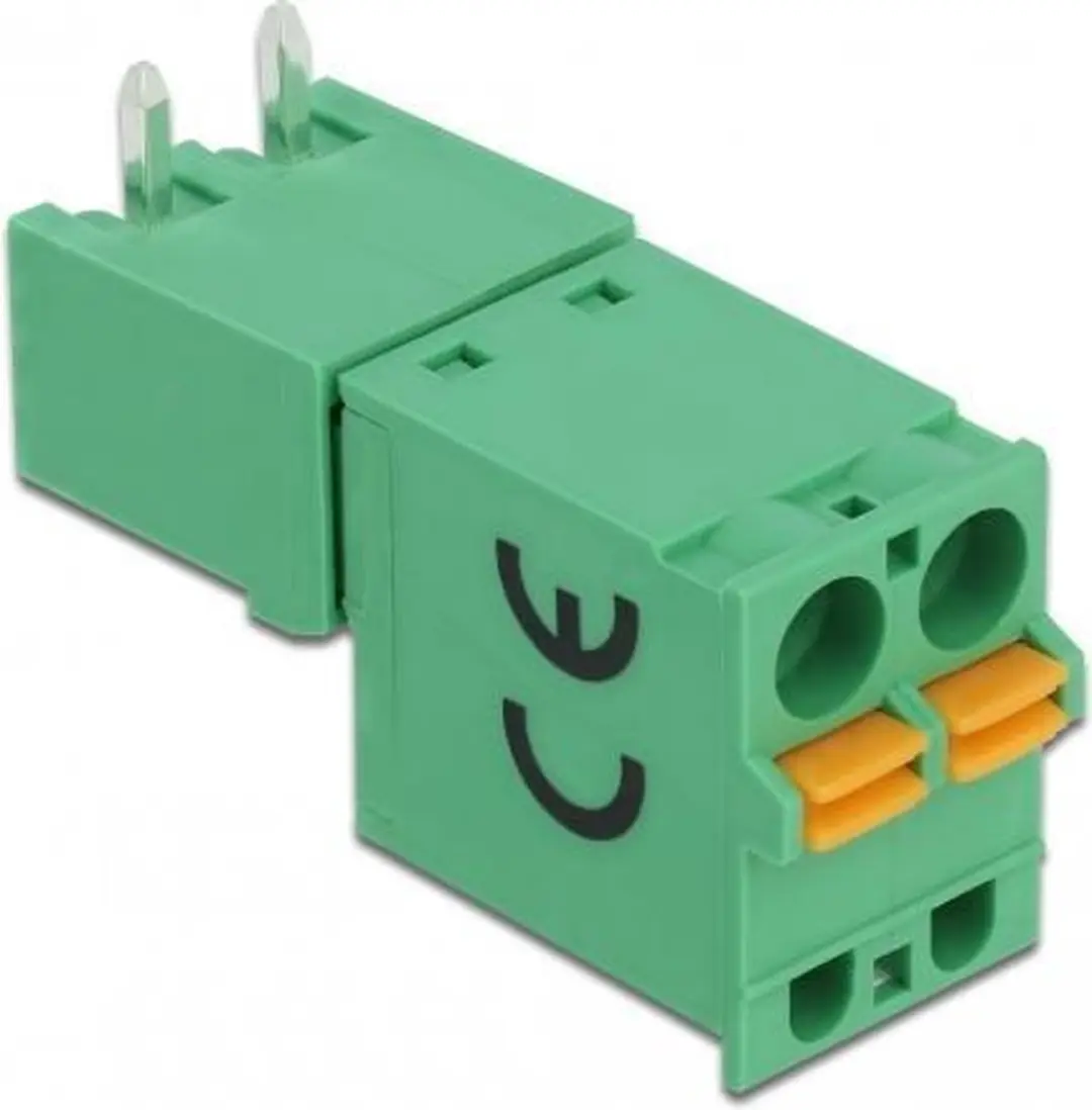 Delock Terminalblokset 2-polig 5.08mm Groen