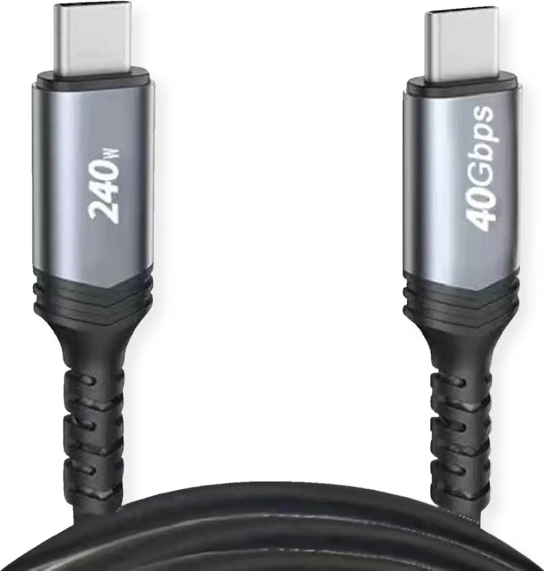 Value USB4 Gen3x2 Kabel C-C M/M 0,5m - 40Gbit/s 240W
