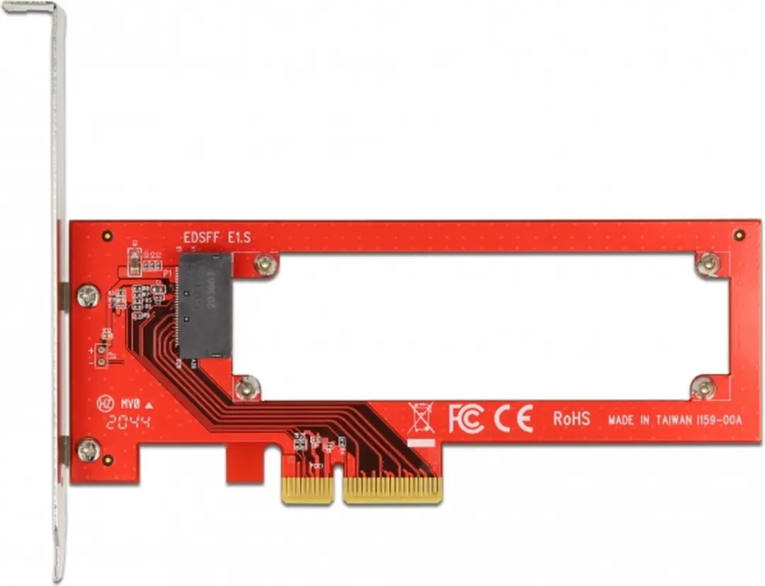 Delock PCIe x4 naar EDSFF E1.S Kaart - Zwart - afbeelding 6 van 6