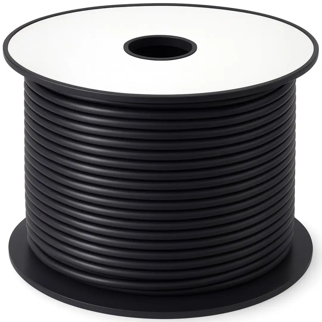 Nedis Microfoonkabel CABR1535BK1000 - 2x0.35mm² - 100m - Zwart
