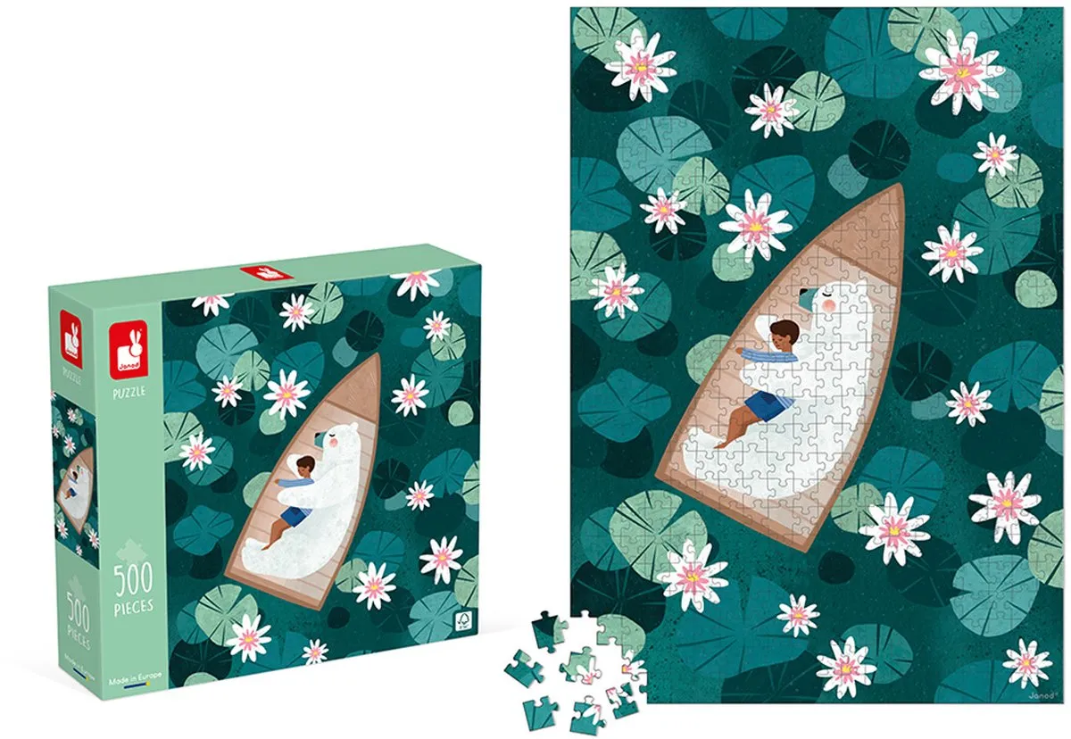 Janod Kidult Waterlelies Puzzel 500 Stuks