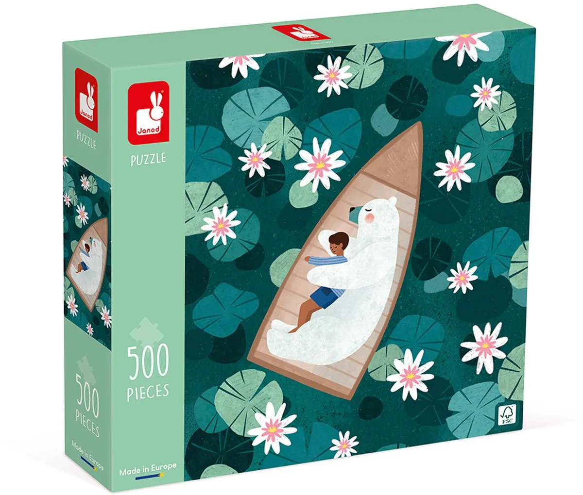 Janod Kidult Waterlelies Puzzel 500 Stuks