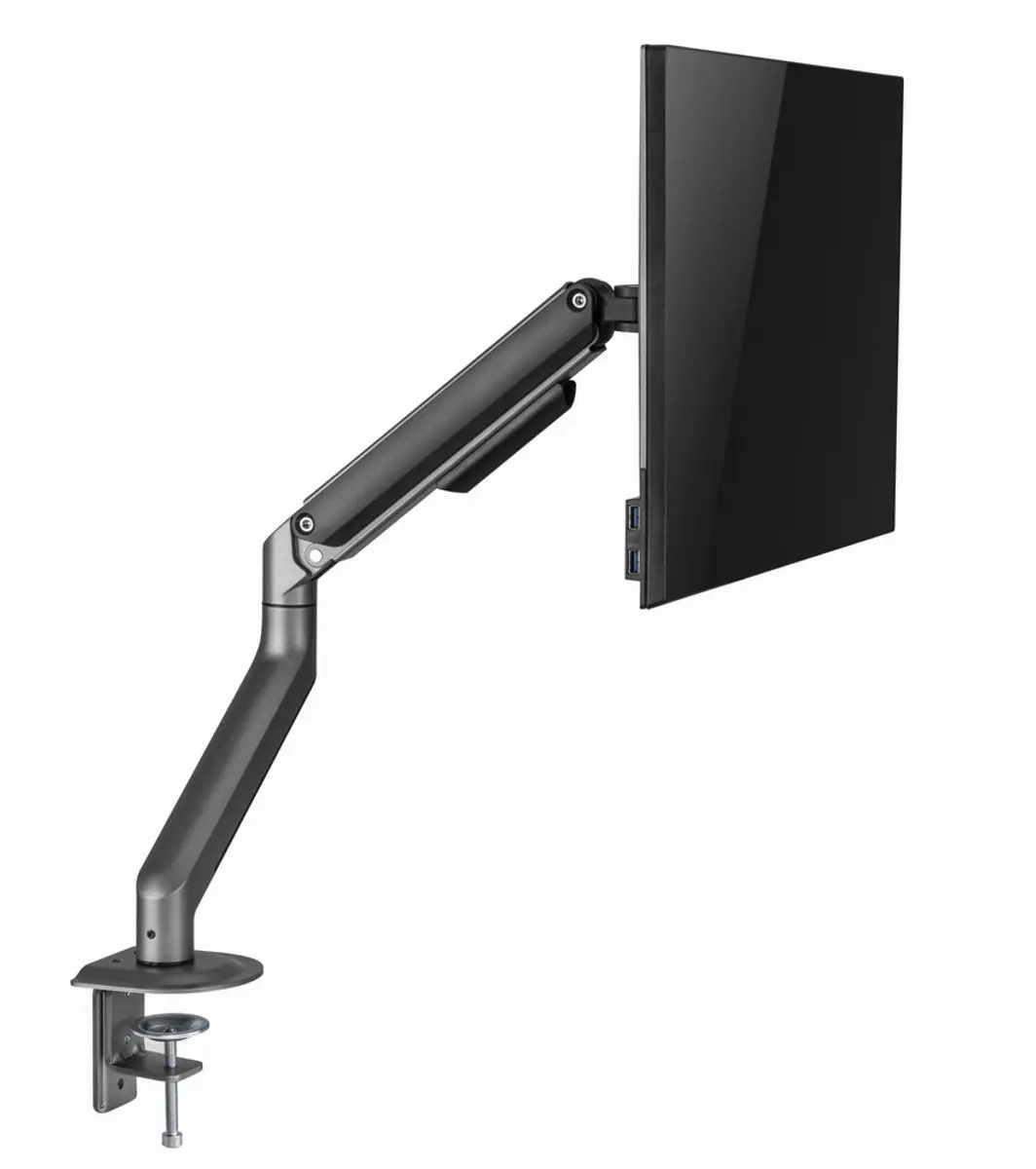 Gembird MA-DA1-05 Monitorarm - 17-32" - 9 kg - Space Grey