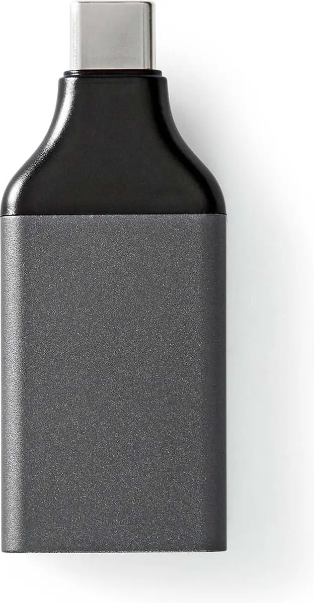 Nedis CCGB64650GY USB-C naar HDMI Adapter 4K60Hz - Grijs/Zwart - afbeelding 6 van 6
