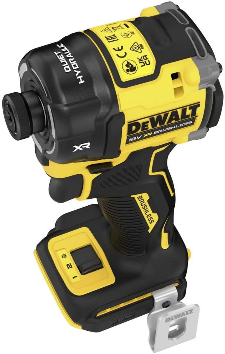 DeWalt DCF870NT Accu Slagschroevendraaier 56Nm 18V XR - Geel/Zwart