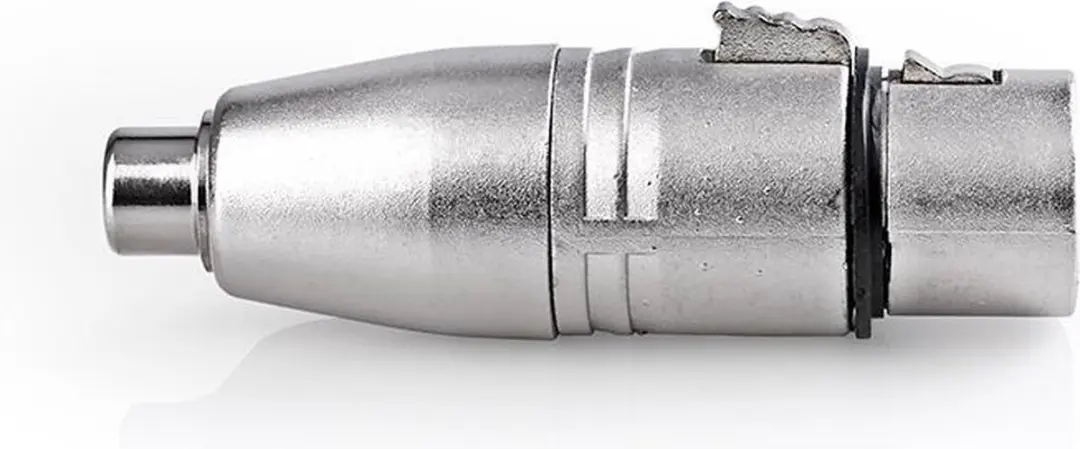 Nedis XLR 3-Pins Female naar RCA Adapter