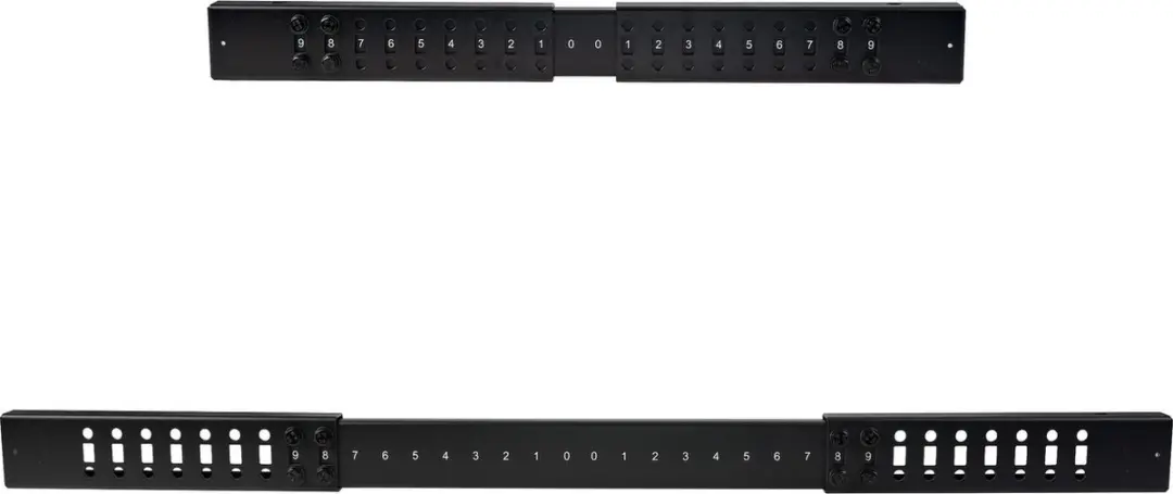 Startech 15U Open Frame Rack 4-Stijl - 22-40 inch - Zwart
