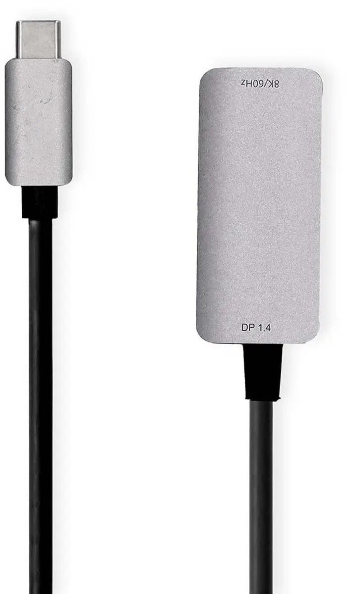 Nedis USB-C naar HDMI Adapter 8K60Hz - 0,2m - Zilver