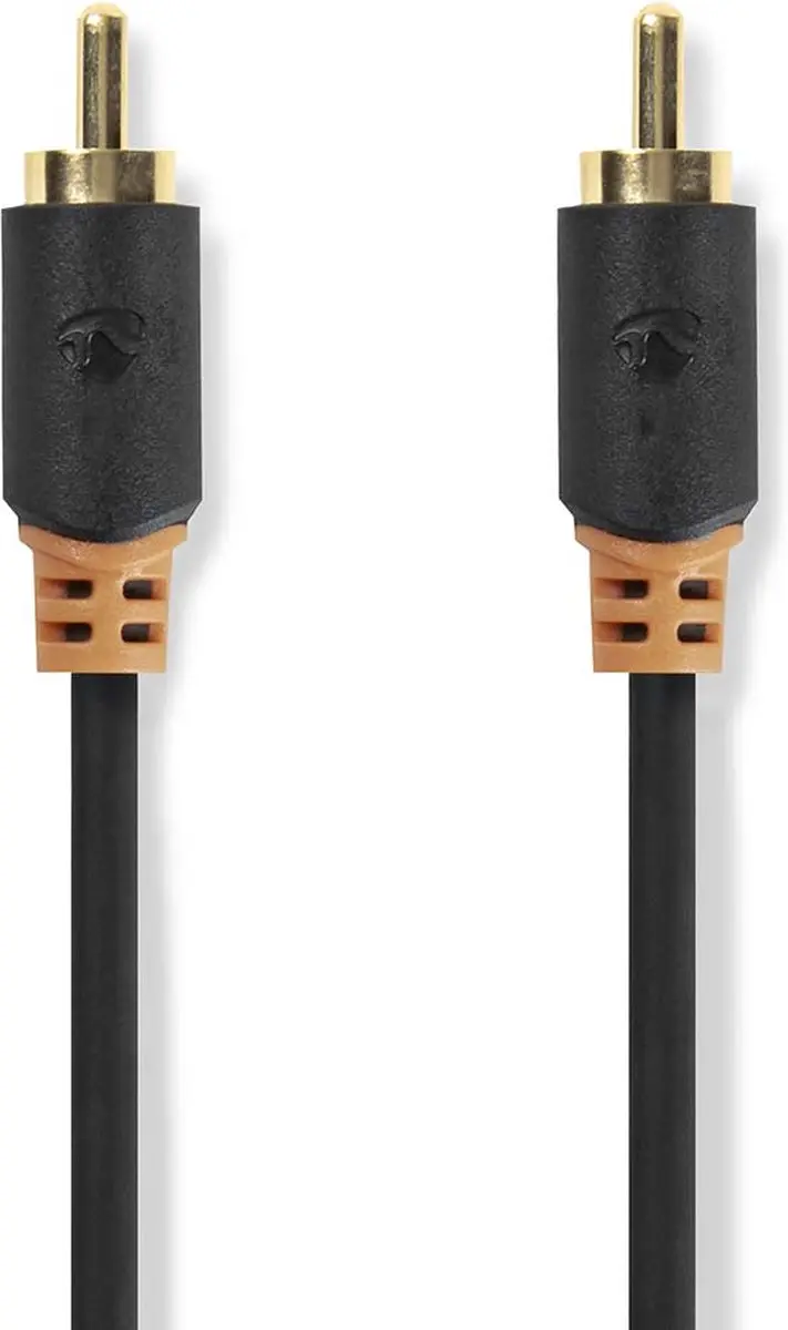 Nedis Digitale Audiokabel RCA Verguld 2.00m