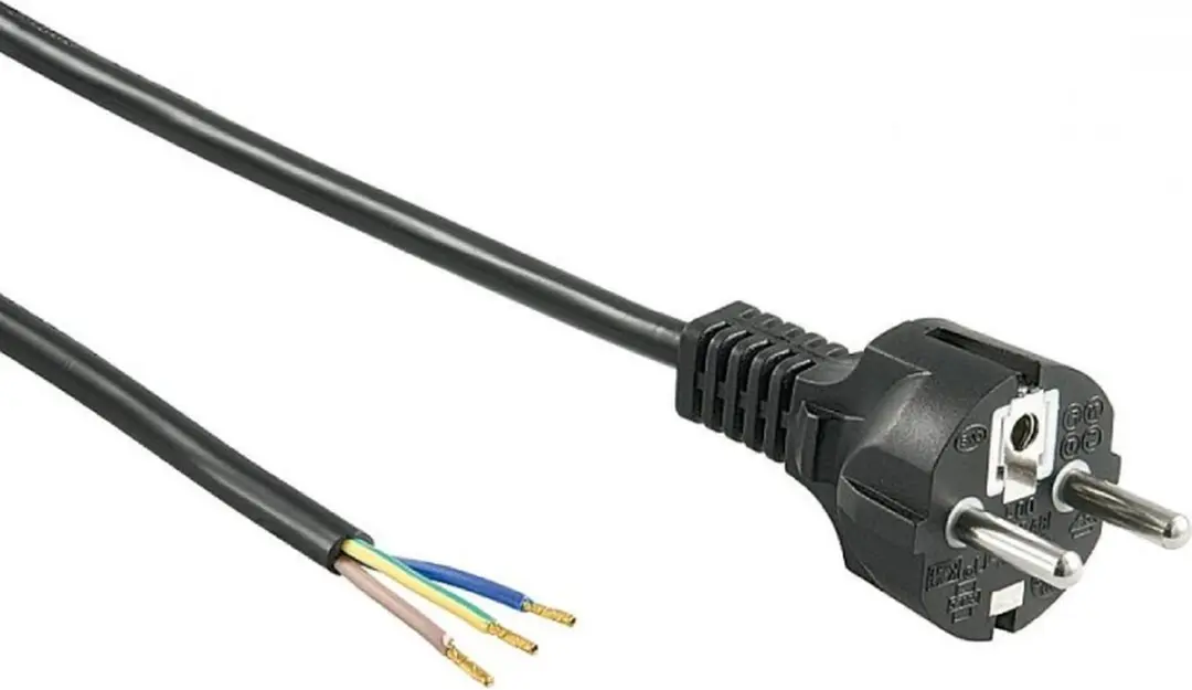 Nedis Stroomkabel Type F PCPE18BK - 1,8m - Zwart