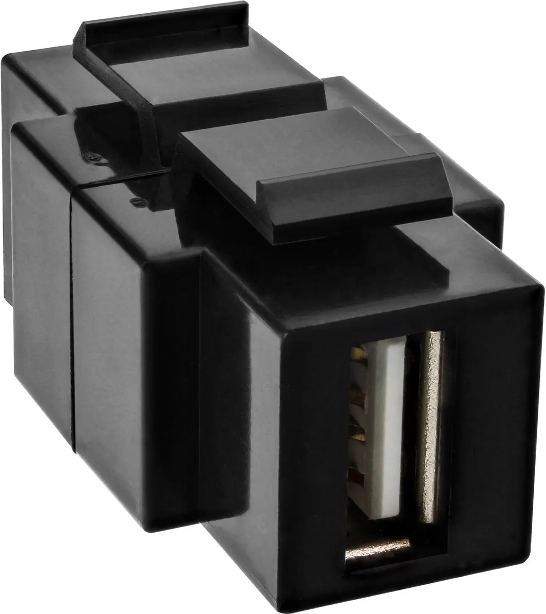 InLine USB 2.0 Snap-in Inzetstuk A/B