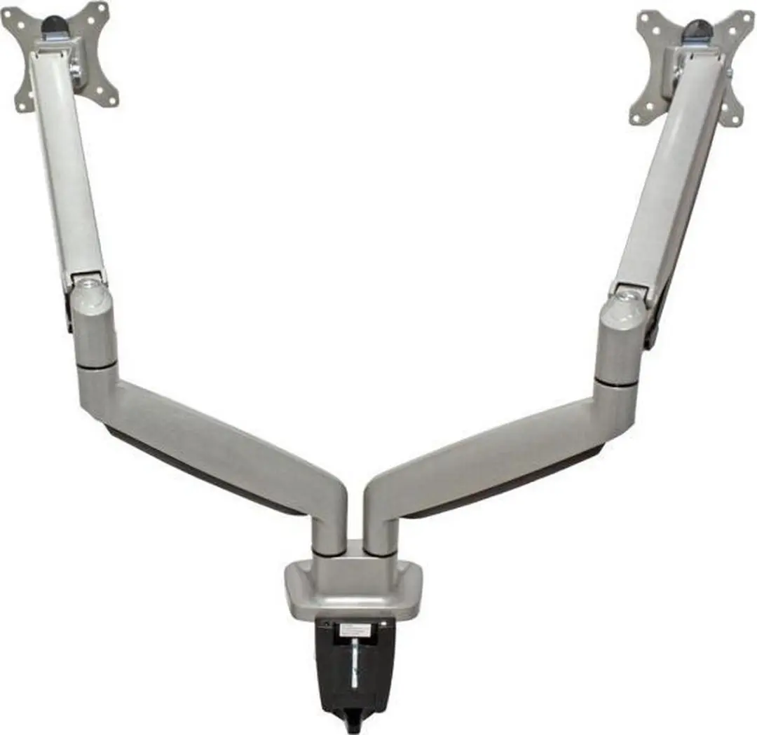 Value Premium Bureaubeugel 17.99.1147 - 2 Monitoren 13-27" - Zilver