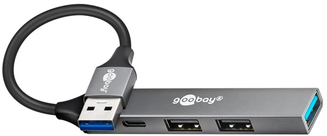 Goobay USB-A Hub 3x USB-A 1x USB-C USB 3.2 Gen 1