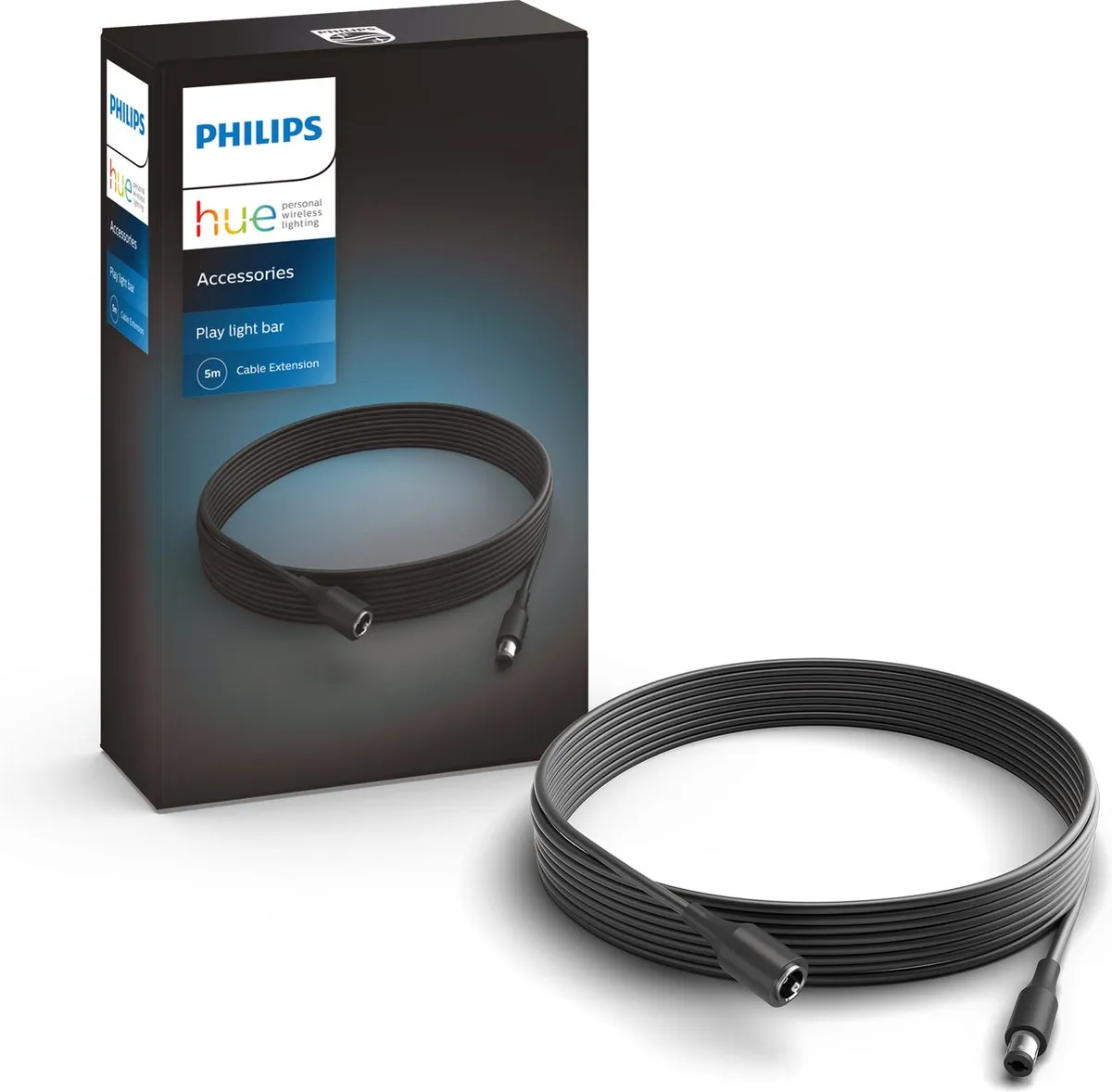 Philips Hue Play Verlengkabel 5m - Zwart