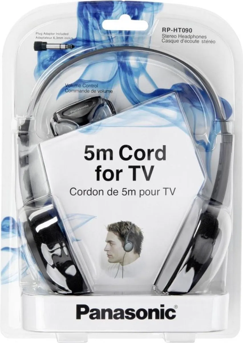 Panasonic RP-HT090E-H Over-ear Hoofdtelefoon