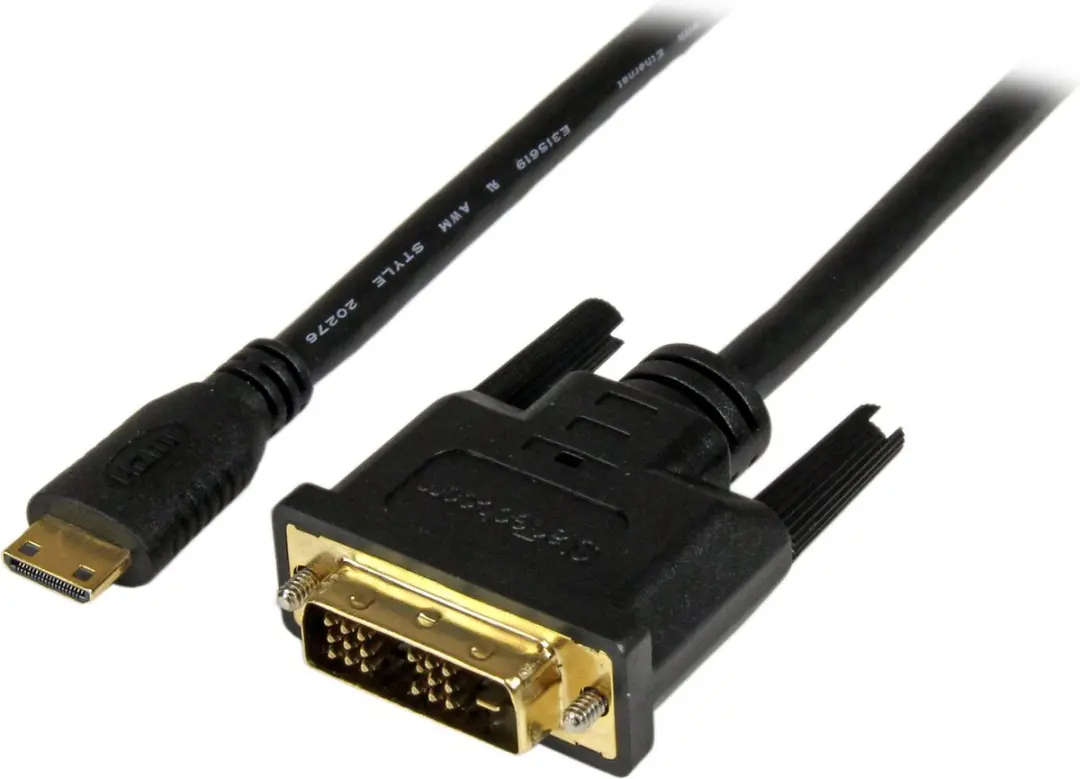 Startech HDCDVIMM1M HDMI-naar-DVI-D Kabel 1m - Zwart
