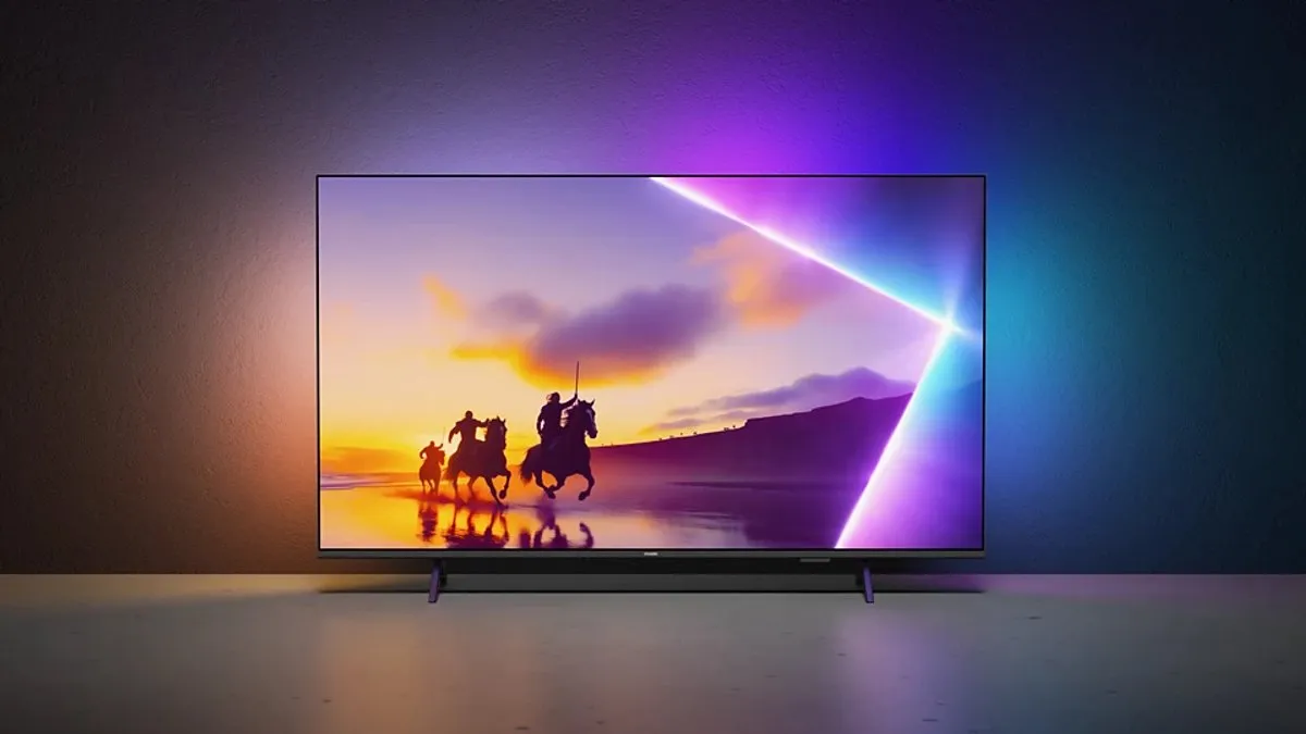 Philips 43PUS8400/12 QLED Televisie 43" - 4K Smart TV - Zwart