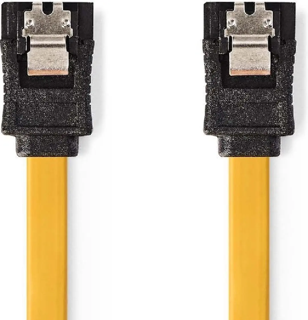 Nedis SATA Kabel CCGB73250YE05 - 6 Gbps - 0,5m - Geel