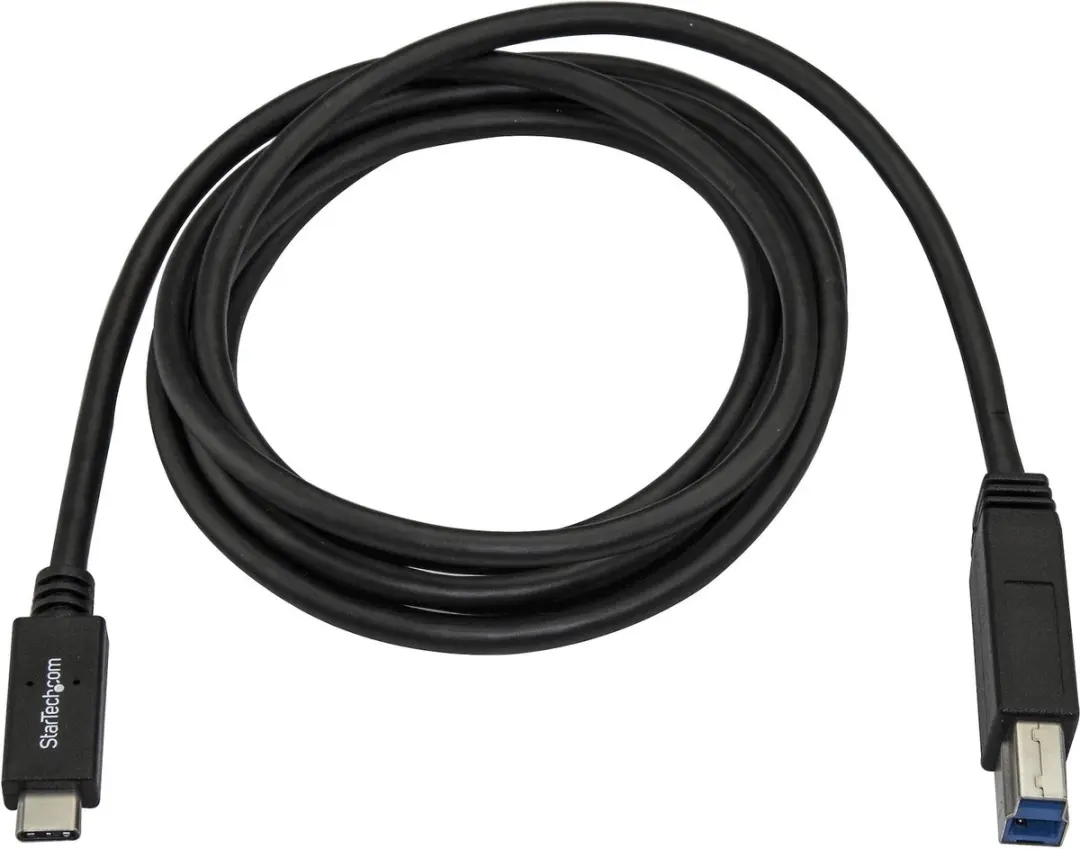 Startech USB315CB2M USB-C naar USB-B Kabel 2m - Zwart