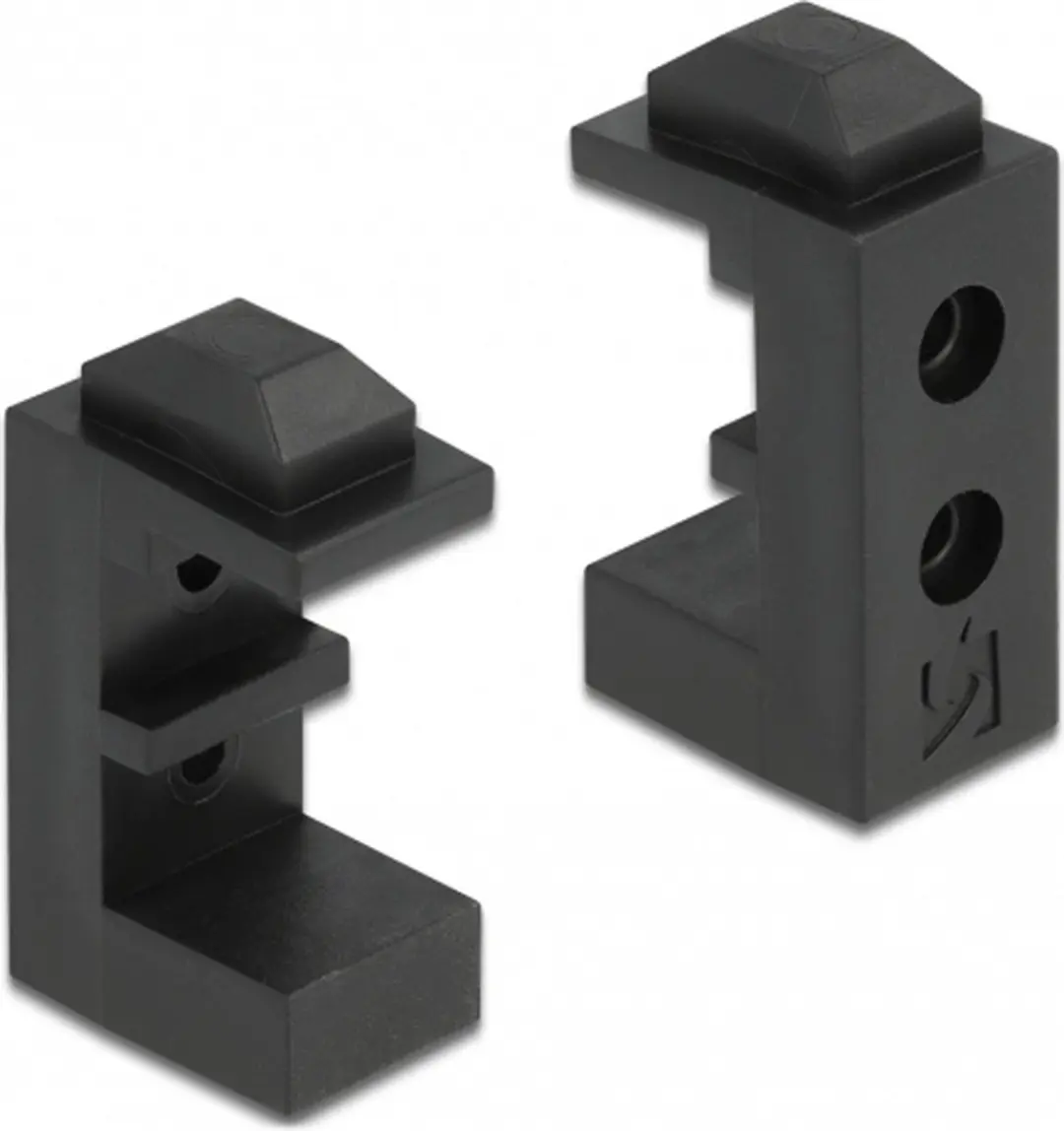 Delock Hard Drive Holder 18027 - 8 Stuks - Zwart