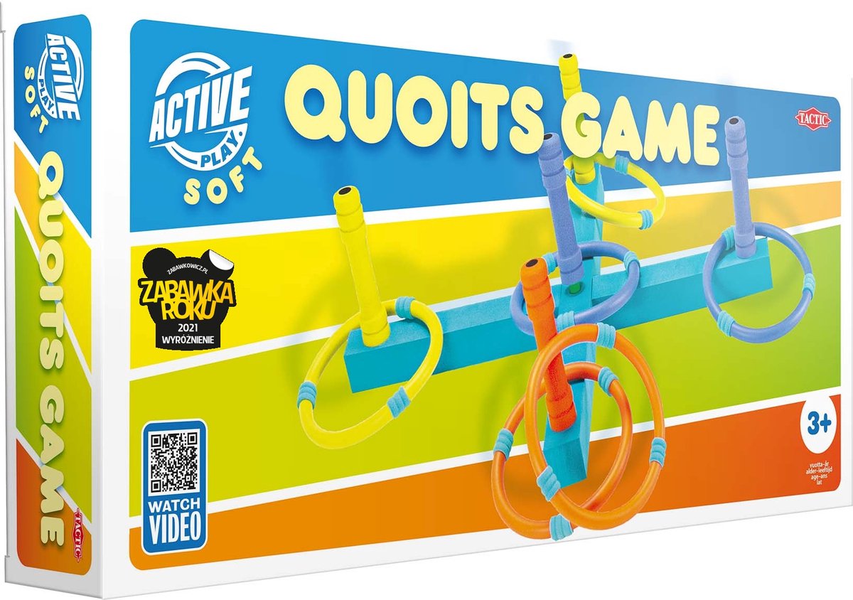 Tactic Foam Ring Werpen - in- en outdoor game