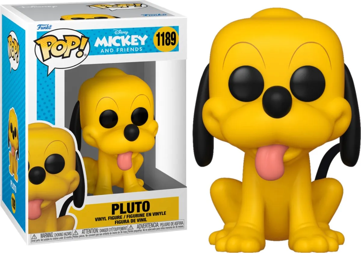Funko Mickey Mouse Sensational 6 POP! Pluto 59625 - Verzamelfiguur 9cm