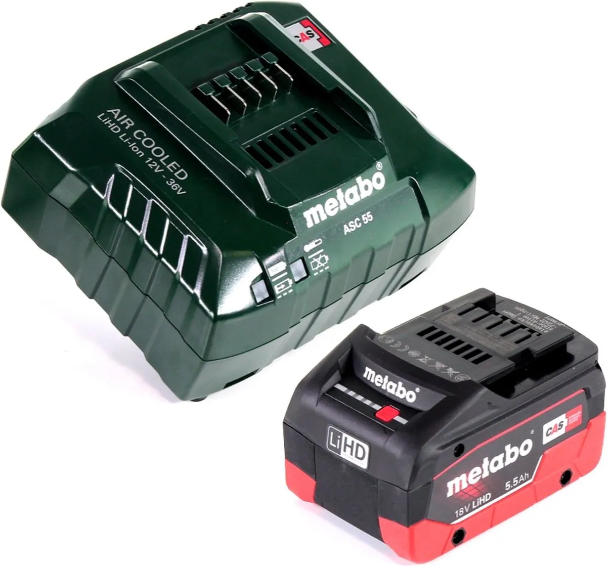 Metabo BH 18 LTX BL 16 Accuboormachine - 18V SDS-plus - 1x 5,5Ah + Oplader - afbeelding 3 van 5