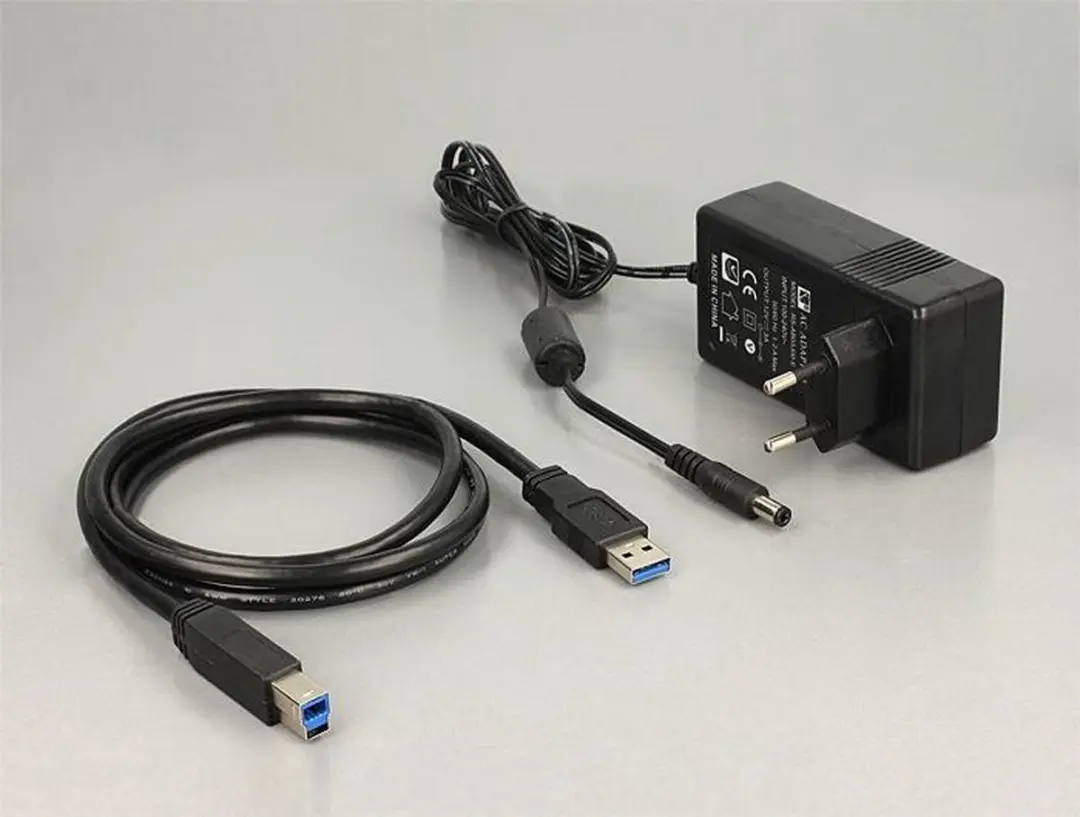 Delock USB Dual Docking Station 62661 - 2x SATA HDD/SSD - Zwart