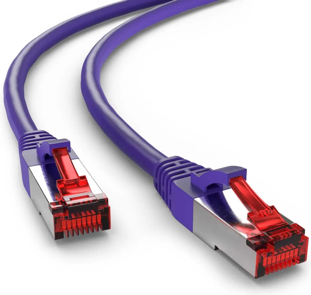 Goobay 111482 Cat 6 UTP-kabel 1.5m - Paars