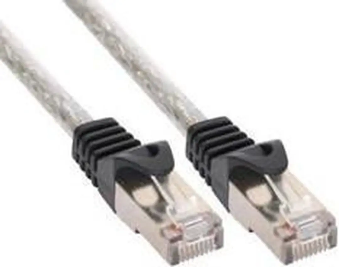 InLine Patchkabel SF/UTP Cat.5e 1m - Transparant