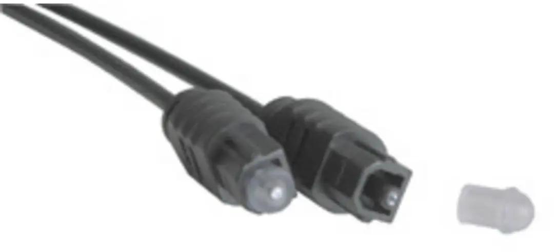 Lindy 35210 Toslink Audio Kabel 0.5m - Zwart