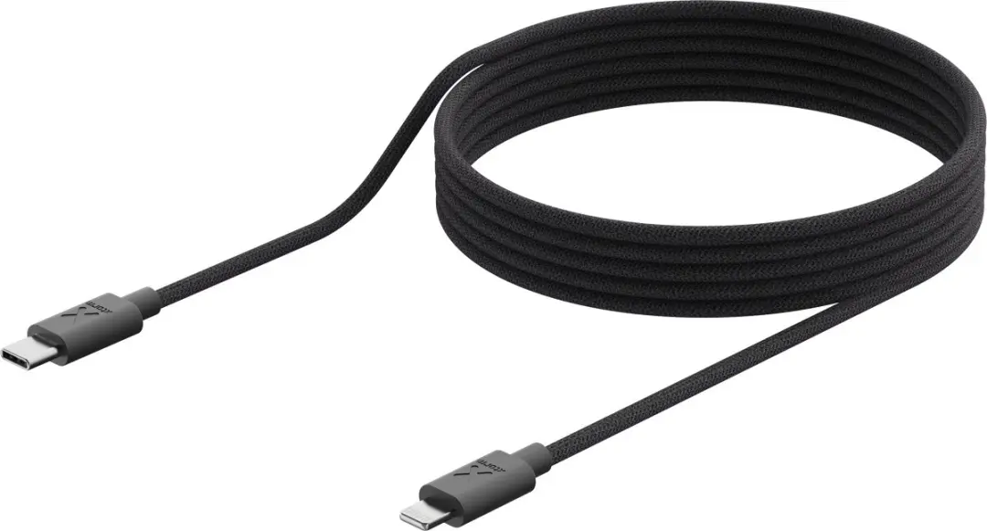 Xtorm Go2 CXG2031 USB-C naar Lightning Kabel 1m - Zwart