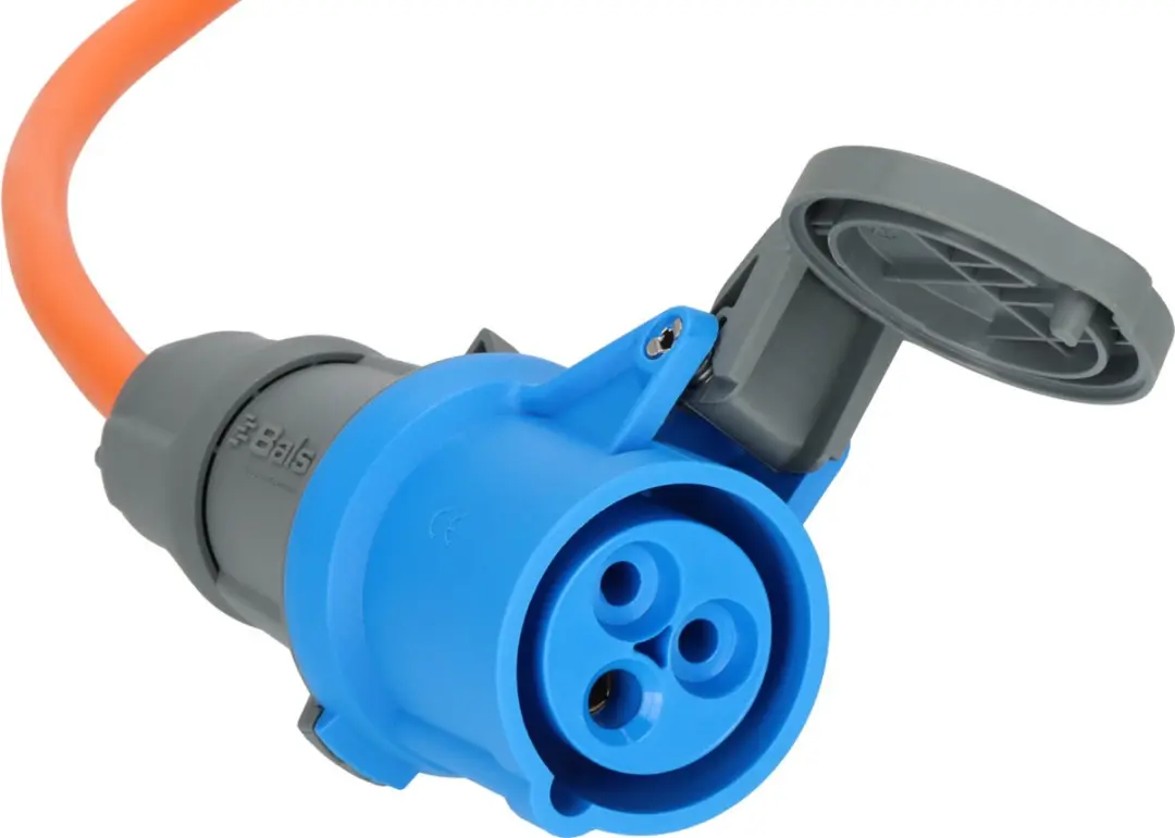 Brennenstuhl Verloopkabel Camping 1,5m - 230V/16A - Oranje