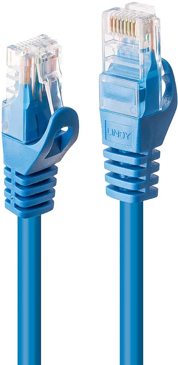 Lindy CAT 6 Patchkabel RJ45 5m - Blauw