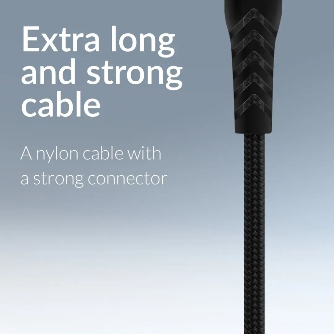 Mobilize USB-C naar Apple Lightning Kabel 0.2m - Zwart