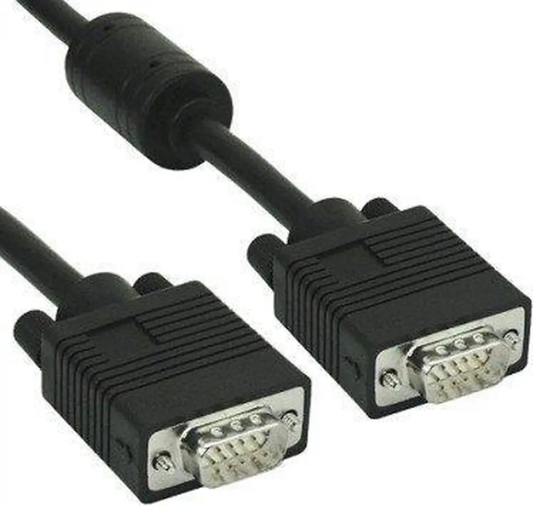 InLine VGA-kabel D-Sub naar D-Sub 0.3m - Zwart