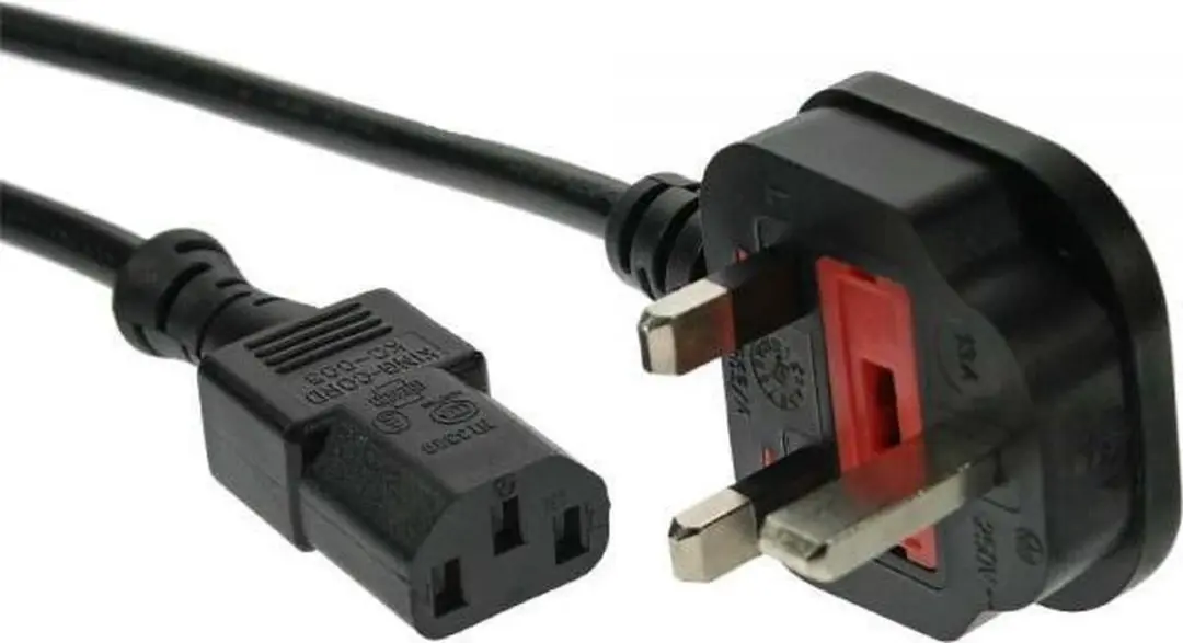 InLine UK C13 Apparaatstekker Kabel 1,8m - Zwart