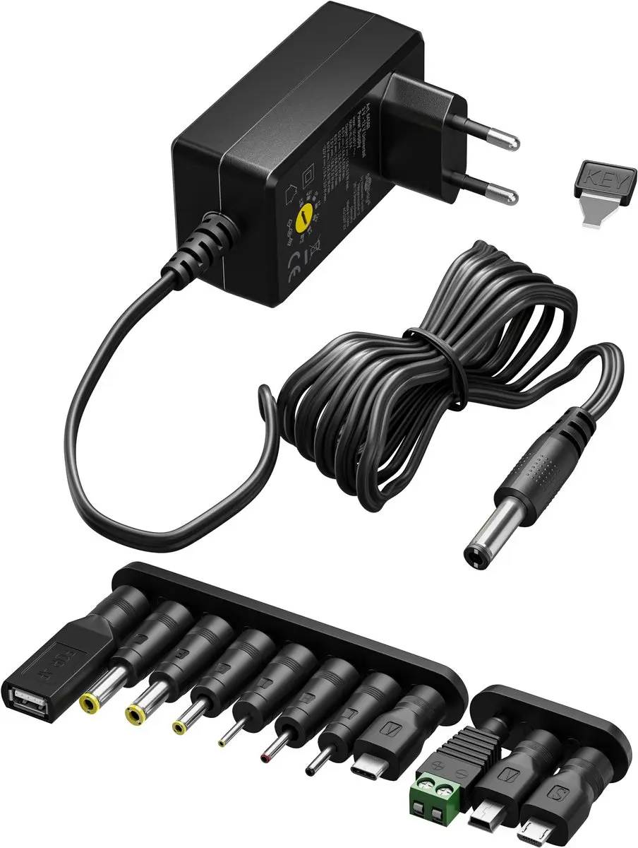 Goobay 64568 Universeel Zwart AC Binnen