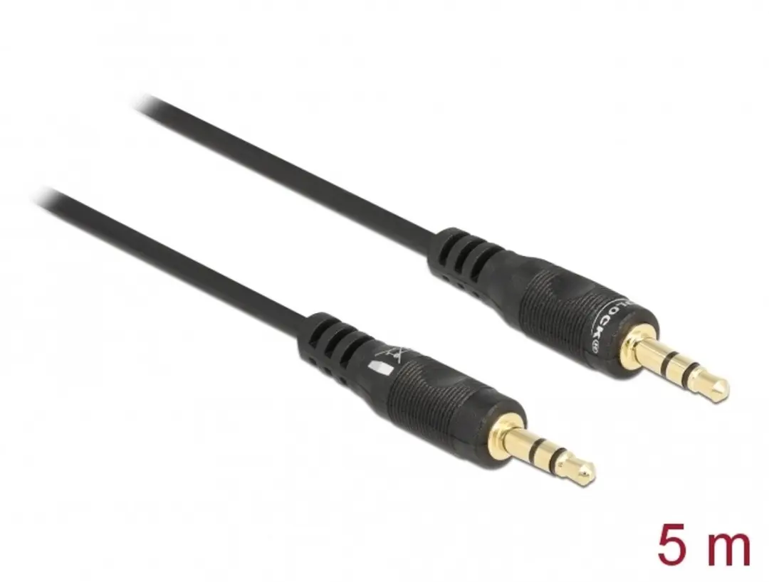 Delock Audiokabel 3.5mm M/M 5m