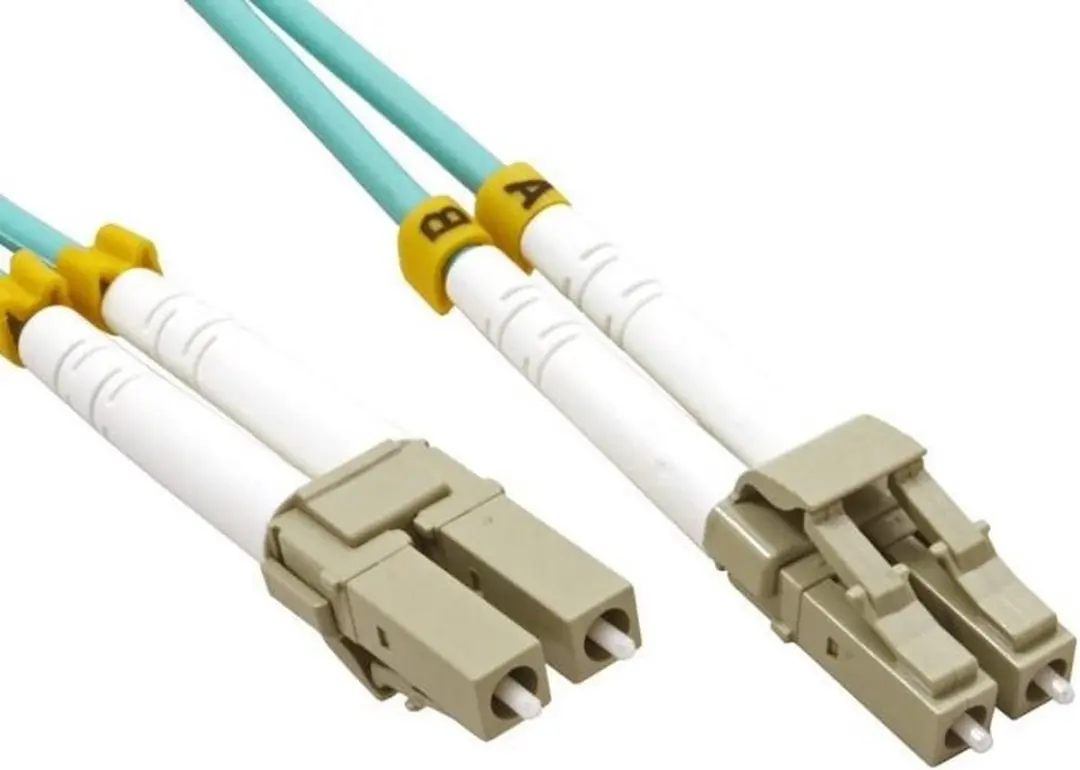 Value F.O. Kabel LC/LC OM3 50/125µm - 3m - Turkoois