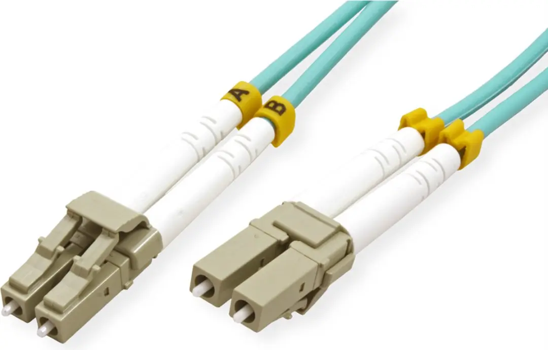 Value F.O. Kabel LC/LC OM3 50/125µm - 3m - Turkoois