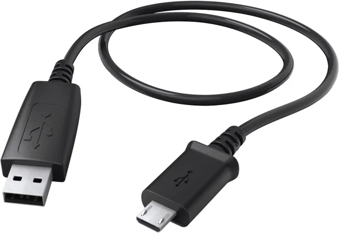Hama 00178389 USB-kabel USB 2.0 0,6 m Mini-USB A Micro-USB A 0,48 Gbit/s Zwart