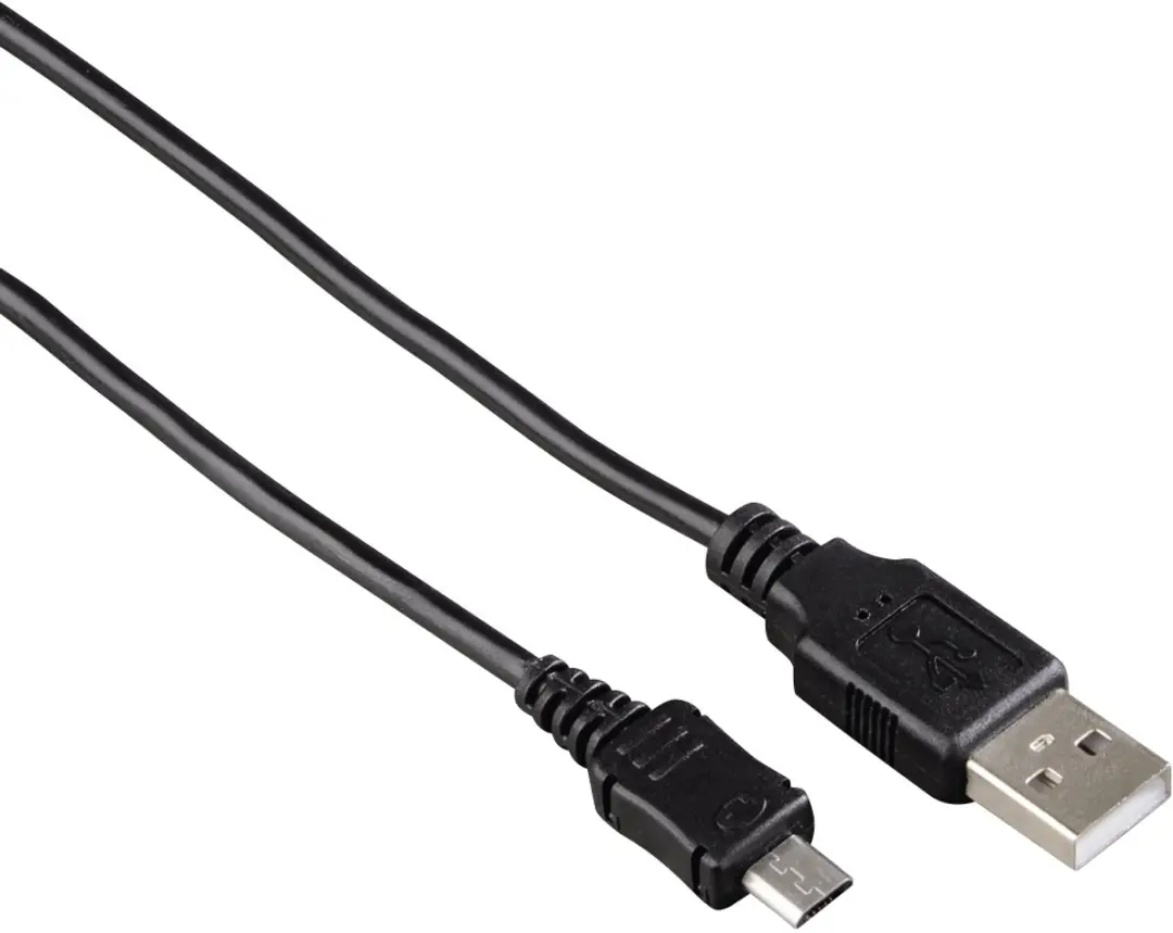 Hama USB-kabel 0,6m Mini-USB A naar Micro-USB A - 0,48 Gbit/s - Zwart