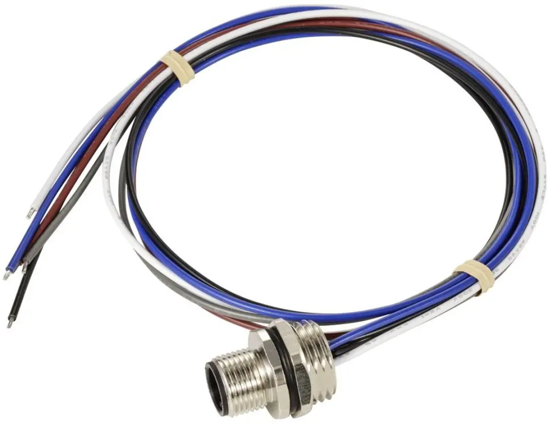 Tru Components TC-12833036 Sensor/Actuator M12 Stekker - 5 Polig - 0.5m