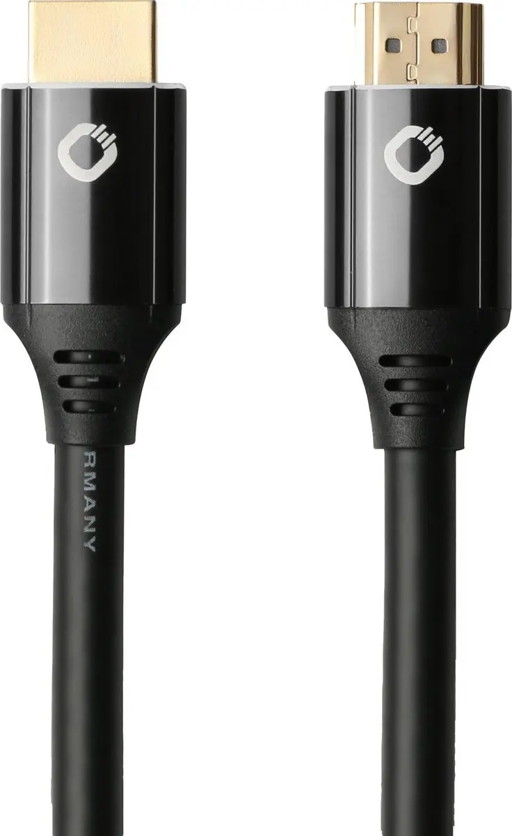 Oehlbach HDMI 2.1 Kabel 0.75m - Zwart