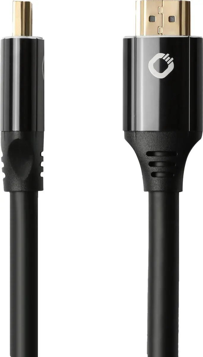 Oehlbach HDMI 2.1 Kabel 0.75m - Zwart