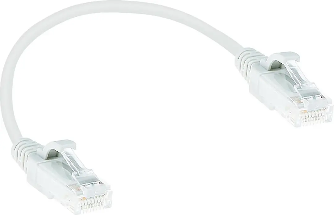 ACT Witte LSZH CAT6 Patchkabel 0,25m - DC8952